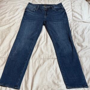 Kut from the Kloth Dark Blue Straight Leg Jeans